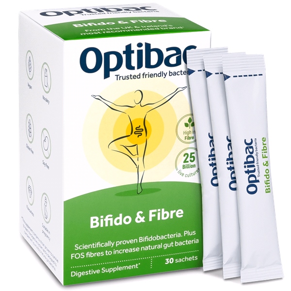Optibac Probiotics - Bifido & Fibre (30 Sachets)