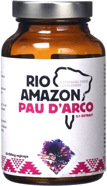 Rio Amazon - Lapacho (Pau d 'Arco) 500mg - (60 Caps)