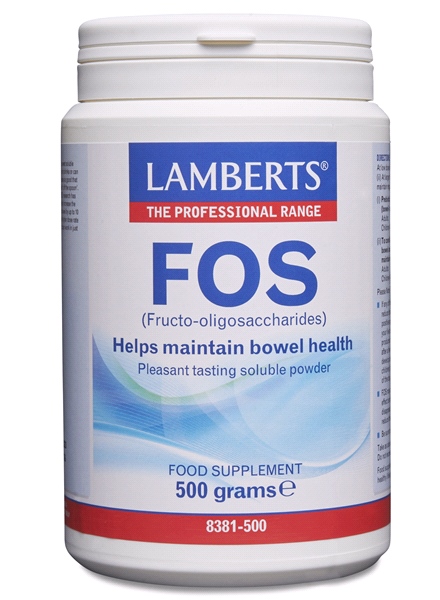 LAMBERTS - FOS (Fructo-oligosaccharides) 500g Powder