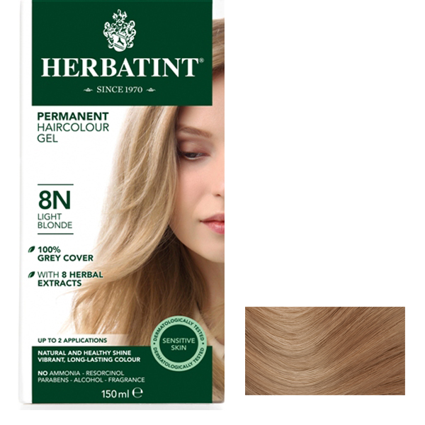 HERBATINT - Light Blonde 8N - 150ml
