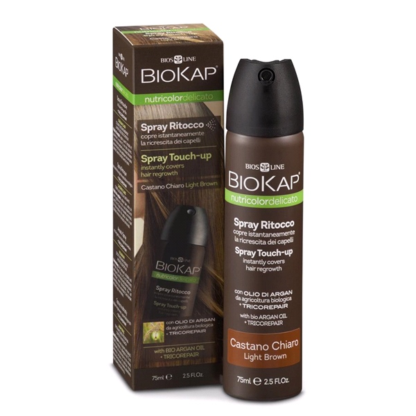 Biokap - Light Brown Root Touch Up Spray (75ml)