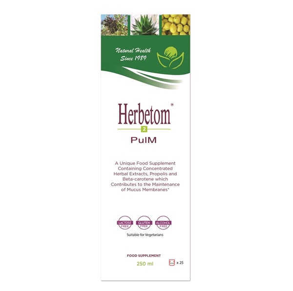 Bioserum - Herbetom-2 Pulm (250ml) - Maintain a Healthy Respiratory Tract