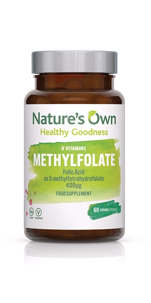 NATURE'S OWN - Methylfolate (60 Capsules)