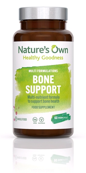 NATURE'S OWN - Bone Support - multi-nutrient formula to support bone health (60 Capsules)