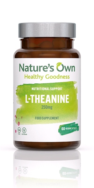 NATURE'S OWN - L-Theanine 250mg (60 Capsules)