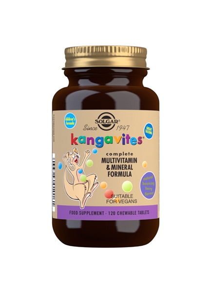 Solgar - Kangavites Multivitamin for Children (Berry) (120 Tabs)