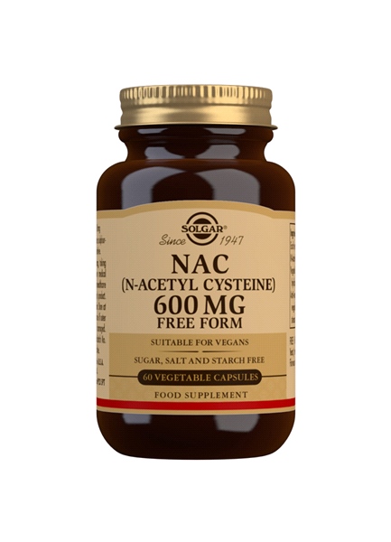 Solgar - N-Acetyl-L-Cysteine (NAC) 600mg (60 Vegicaps)