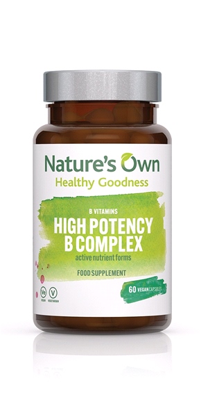 NATURE'S OWN - High Potency B Complex (60 Capsules)