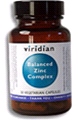 Viridian Nutrition - Balanced Zinc Complex 90 Veg Caps