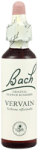 Bach Flower Remedies - Vervain (20ml) - Over-enthusiasm