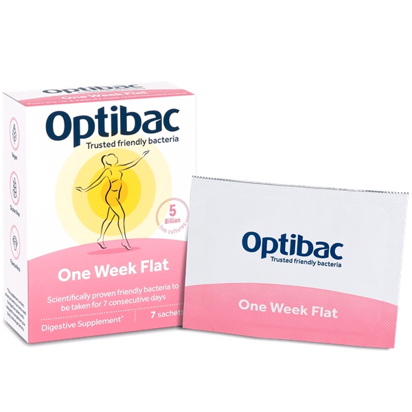 Optibac Probiotics - One Week Flat  ( 7 Sachets)