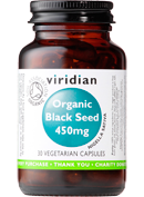 Viridian Nutrition - Organic Black Seed 450mg (90 Veg Caps)