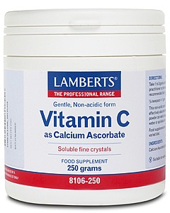 LAMBERTS - Calcium Ascorbate Crystals (250g)