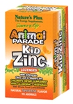 Natures Plus - Animal Parade Kid Zinc (90 lozenges-tangerine flavour)