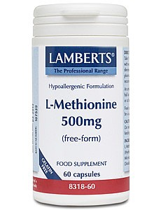 LAMBERTS - L-Methionine 500mg 60 caps