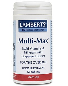 LAMBERTS - Multi-Max (For the over 50's) 60 tabs