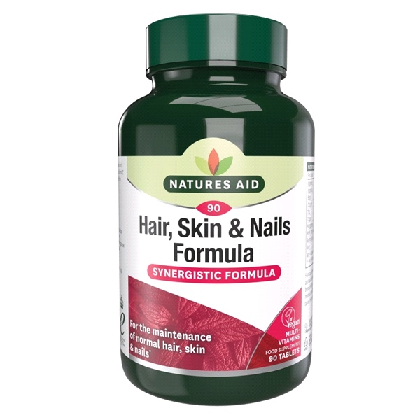 Natures Aid - Hair, Skin & Nails Formula (90 Tabs)