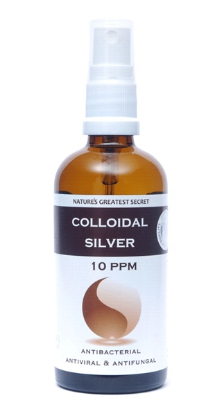Nature's Greatest Secret - 10 ppm Colloidal Silver Spray (100ml)