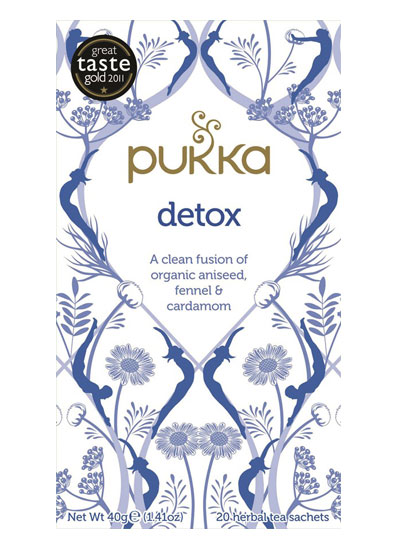 Pukka Herbal Teas - Detox tea ( 20 tea sachets )