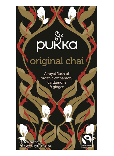 Pukka Herbal Teas - ORIGINAL CHAI TEA (20 sachets)