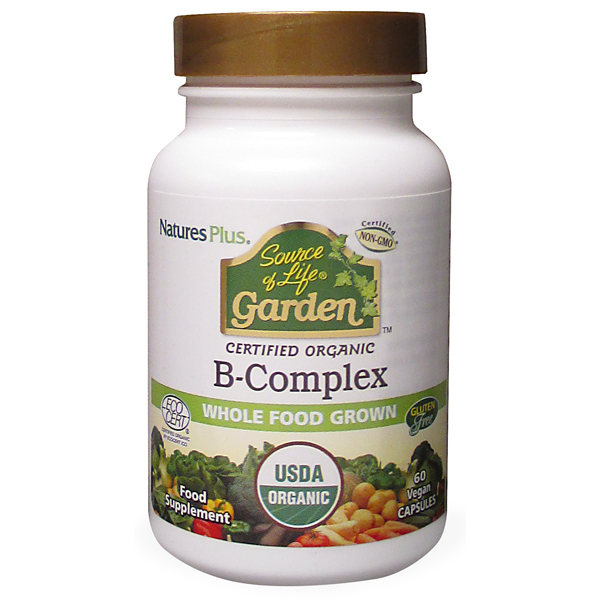 Natures Plus - Souce Of Life  Garden B Complex (60 Vegan Capsules)