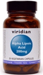 Viridian Nutrition - Alpha Lipoic Acid 200mg ( 30v Caps)