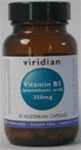 Viridian Nutrition - Vitamin B5 (Pantothenic Acid) 350mg (30 v caps)