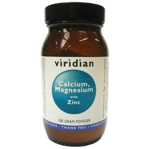 Viridian Nutrition - Calcium Magnesium with Zinc Powder 100g