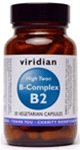 Viridian Nutrition - High Two Vitamin B2 with B-Complex  (90 v caps)