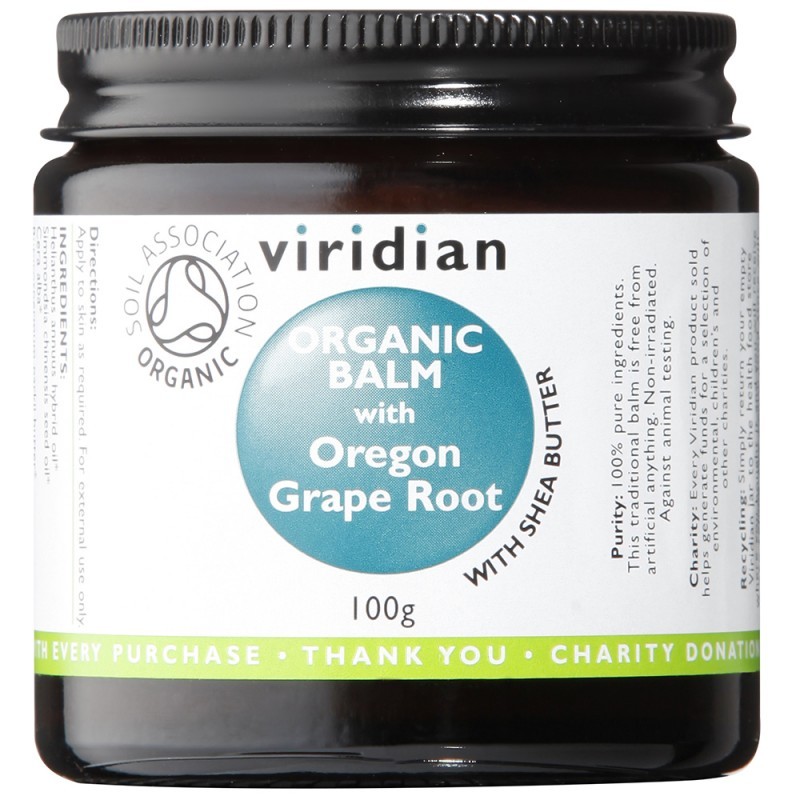 Viridian Nutrition - Oregon Grape Organic Balm 100g