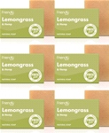 Lemongrass & Hemp Soap (95g) - Pack of 6