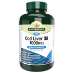 Cod Liver Oil (High Strength) - 1000mg (180 Softgels)