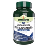 Glucosamine 500mg, MSM 500mg + Chondroitin 100mg (with Vit C)- 180 Tabs