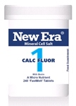Calc Flour No. 1 ( 240 Tablets ) Maintains tissue elasticity. Over relaxed tissue, deficient enamel of teeth