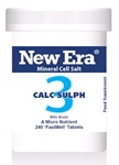 Calc Sulph No. 3 ( 240 Tablets ) For Acne, adolescent pimples; skin slow to heal; sore lips. A blood constituent