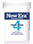Ferr Phos No. 4 ( 240 Tablets ) For Blood stream oxygenation; chills; fevers; inflammation; congestion coughs; colds.