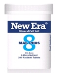 Mag Phos No. 8 ( 240 Tablets ) For Cramp; neuralgia; flatulence; spasmodic nerve pains. A soft tissue constituent.