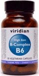 High Six Vitamin B6 with B-Complex (30 v caps)