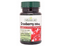 Natures Aid - Cranberry - 200mg (Equivalent to 5000mg fresh cranberries)- 90 Tabs