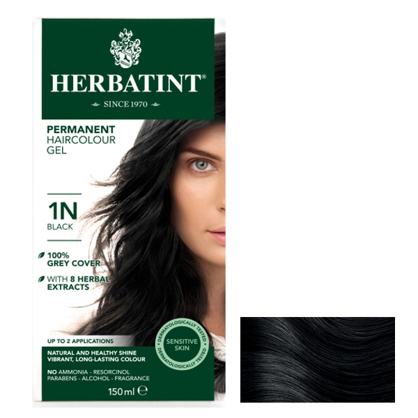 HERBATINT - Black 1N- 150ml