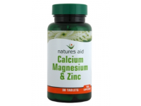 Natures Aid - Calcium, Magnesium + Zinc  (90 Tabs)