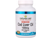 Natures Aid - Cod Liver Oil (High Strength) - 1000mg (90 Softgels)