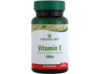 Natures Aid - Vitamin E 400iu Natural - 60 Softgels