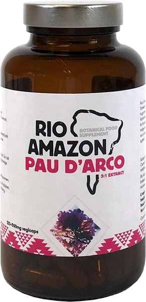 Rio Amazon - Lapacho (Pau d 'Arco) 500mg - (120 Caps)