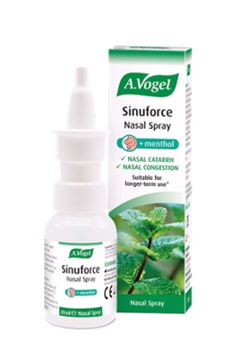 A Vogel - Sinuforce Nasal Spray (20ml) - For the relief of nasal congestion and catarrh