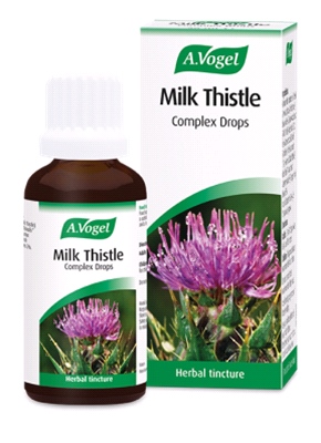 A Vogel - Milk Thistle Complex (100ml) - Liver Tonic, Detox, eg. Hangovers, Fat Metabolism, Psoriasis