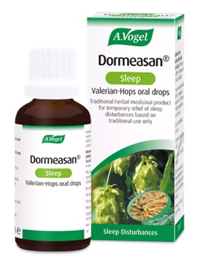 A Vogel - Dormeasan® Sleep Valerian-Hops Oral Drops (50ml) - for the relief of sleep disturbances