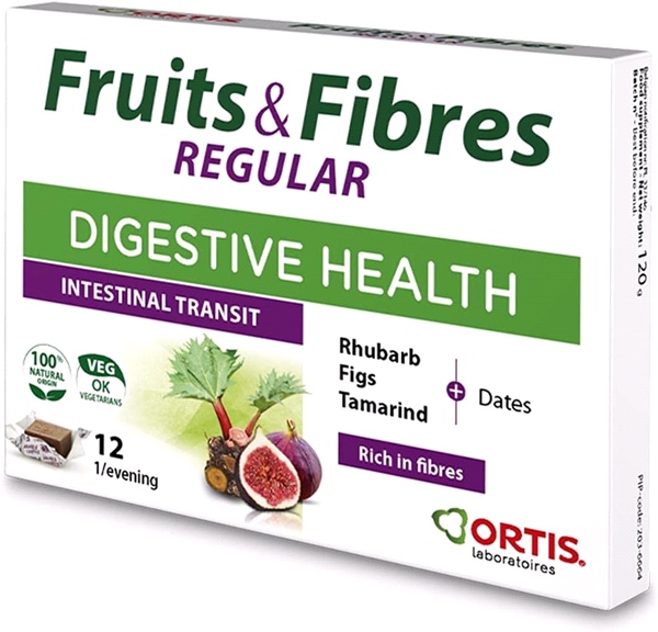 Ortis - Ortis Regular Fruits & Fibre (12 cubes) - AS SEEN ON TV & National Papers