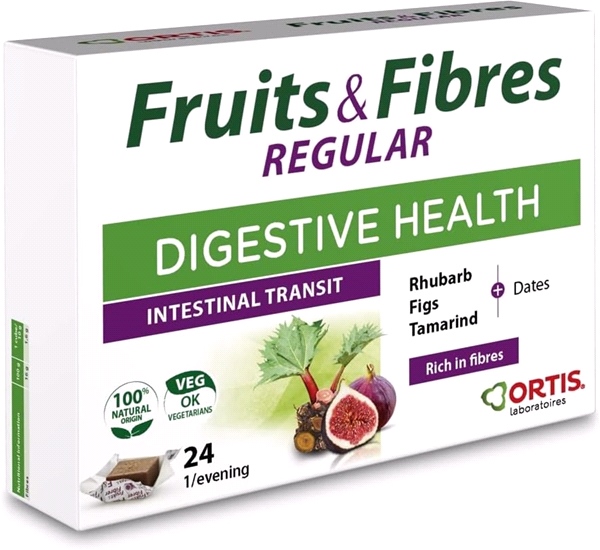 Ortis - Ortis Regular Fruits and Fibres Cubes (24 Cubes) - AS SEEN ON TV & National Papers