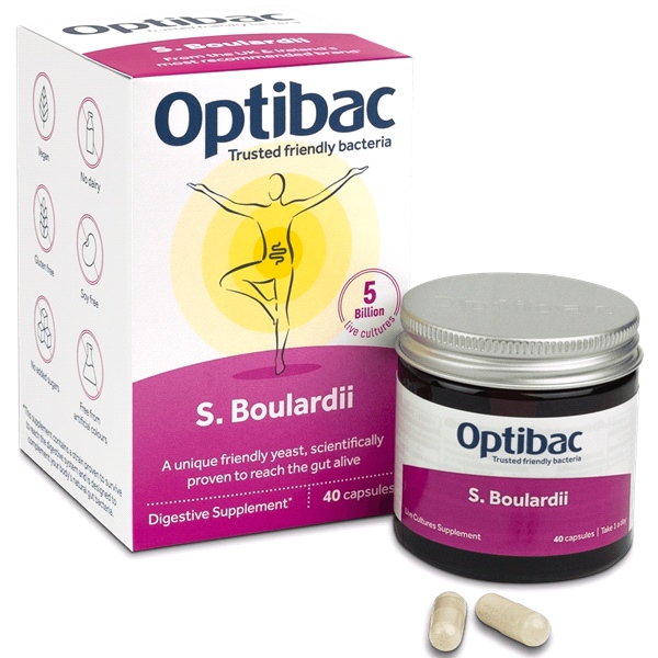 Optibac Probiotics - Saccharomyces Boulardii ( 40 Capsules )